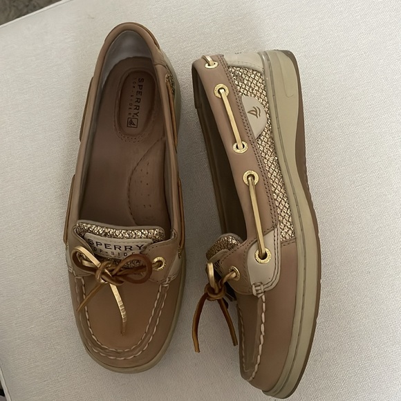 Sherry top sliders Gold 5.5 loafer - Picture 2 of 3